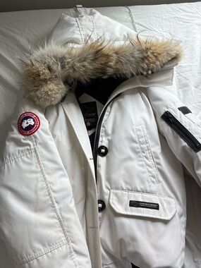 Canada Goose Fur Puffer